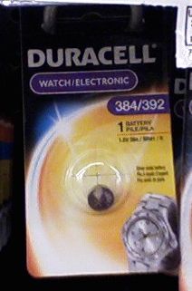384 button cell battery